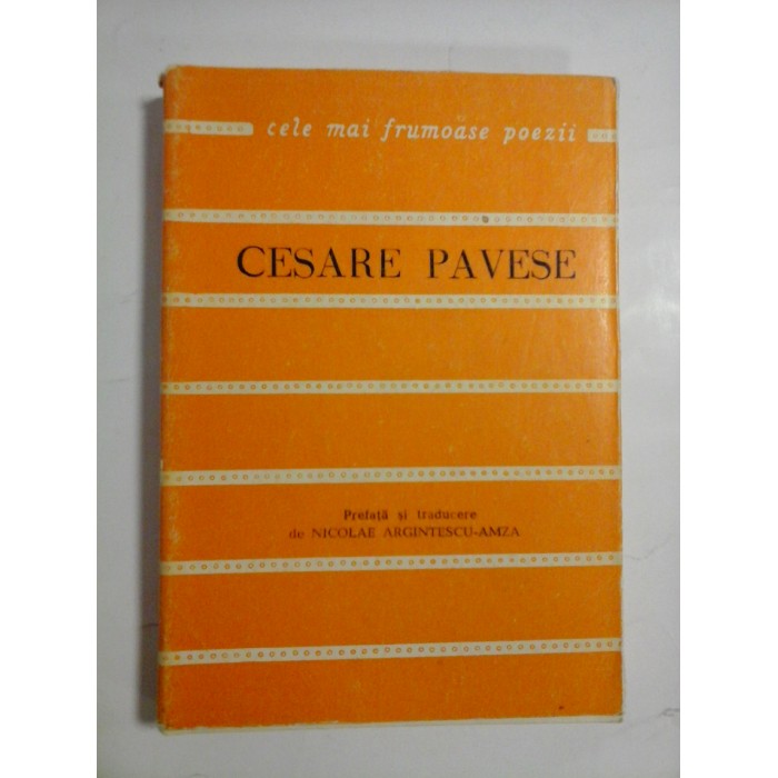 CESARE PAVESE - POEME